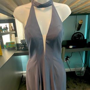 Rachael Alan cocktail with satin jeweled jacket